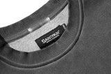 セイントペイン(SAINTPAIN) SP PAISLEY PIGMENT CREWNECK-CHARCOAL