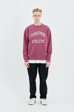 セイントペイン(SAINTPAIN) SP ATHLETIC PIGMENT CREWNECK-WINE