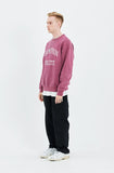 セイントペイン(SAINTPAIN) SP ATHLETIC PIGMENT CREWNECK-WINE