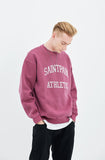 セイントペイン(SAINTPAIN) SP ATHLETIC PIGMENT CREWNECK-WINE