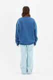 セイントペイン(SAINTPAIN) SP ATHLETIC PIGMENT CREWNECK-BLUE