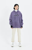 セイントペイン(SAINTPAIN) SP SAINT LOGO PIGMENT HOOD-PURPLE