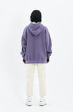 セイントペイン(SAINTPAIN) SP SAINT LOGO PIGMENT HOOD-PURPLE