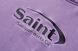 セイントペイン(SAINTPAIN) SP SAINT LOGO PIGMENT HOOD-PURPLE