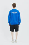 セイントペイン(SAINTPAIN) SP VARIATION LOGO CREW NECK-GRAY