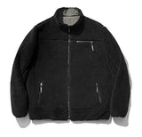 セイントペイン(SAINTPAIN)  SP OG LOGO REVERSIBLE FLEECE JACKET-BLACK