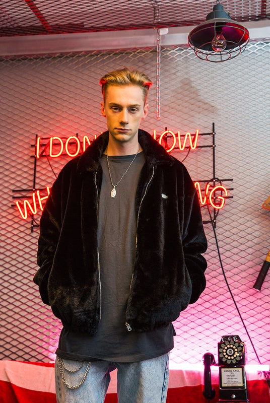 セイントペイン(SAINTPAIN)  SP GOTHA COACH JKT-BLACK