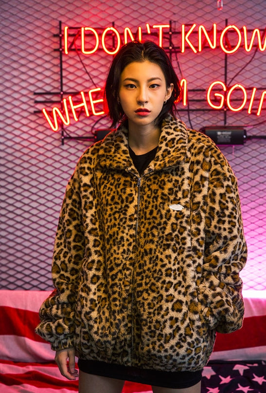セイントペイン(SAINTPAIN)  SP GOTHA COACH JKT-LEOPARD
