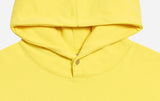 アクメドラビ(acme' de la vie) ADLV BASIC EMBROIDERY LOGO HOODIE YELLOW