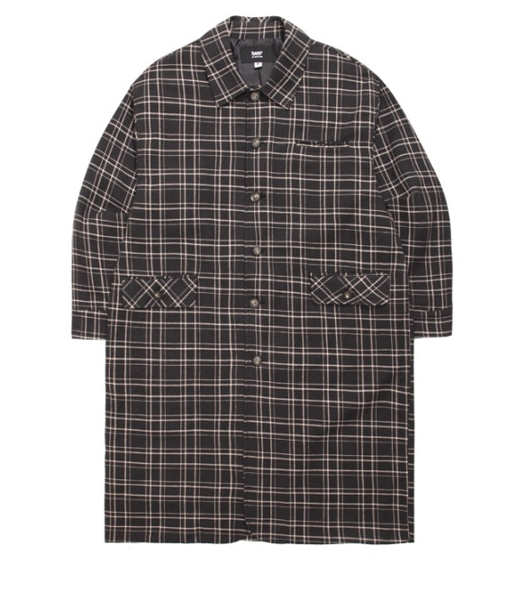 ティーダヴリューエヌ(TWN) ＪCHECK LONG COAT（3color）YMOT3207