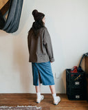 ダブルユーブイプロジェクト(WV PROJECT) Line Wool Anorak Brown MJOT7326