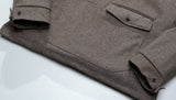 ダブルユーブイプロジェクト(WV PROJECT) Line Wool Anorak Brown MJOT7326