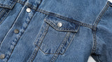 ダブルユーブイプロジェクト(WV PROJECT) LOOPI REVERSIBLE SHERPA DENIM JACKET BLUE CJOT7325