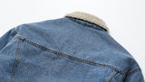 ダブルユーブイプロジェクト(WV PROJECT) LOOPI REVERSIBLE SHERPA DENIM JACKET BLUE CJOT7325