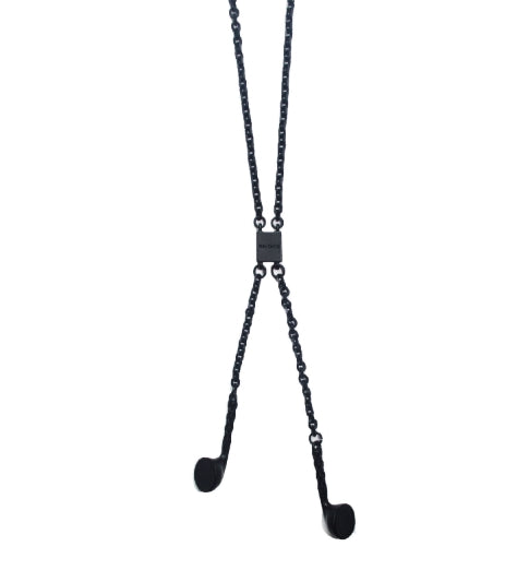 RA-DIOS(ラディオス)  love earphone necklace track.1 - matt black