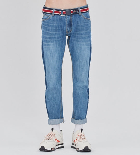 ロマンティッククラウン(ROMANTIC CROWN) RMTCRW WEBBING BELT_NAVY