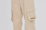 ロマンティッククラウン(ROMANTIC CROWN) PIN TUCK POCKET PANTS_BEIGE