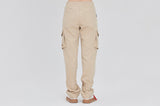 ロマンティッククラウン(ROMANTIC CROWN) PIN TUCK POCKET PANTS_BEIGE