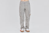 ロマンティッククラウン(ROMANTIC CROWN) PIN TUCK POCKET PANTS_GREY