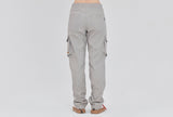 ロマンティッククラウン(ROMANTIC CROWN) PIN TUCK POCKET PANTS_GREY