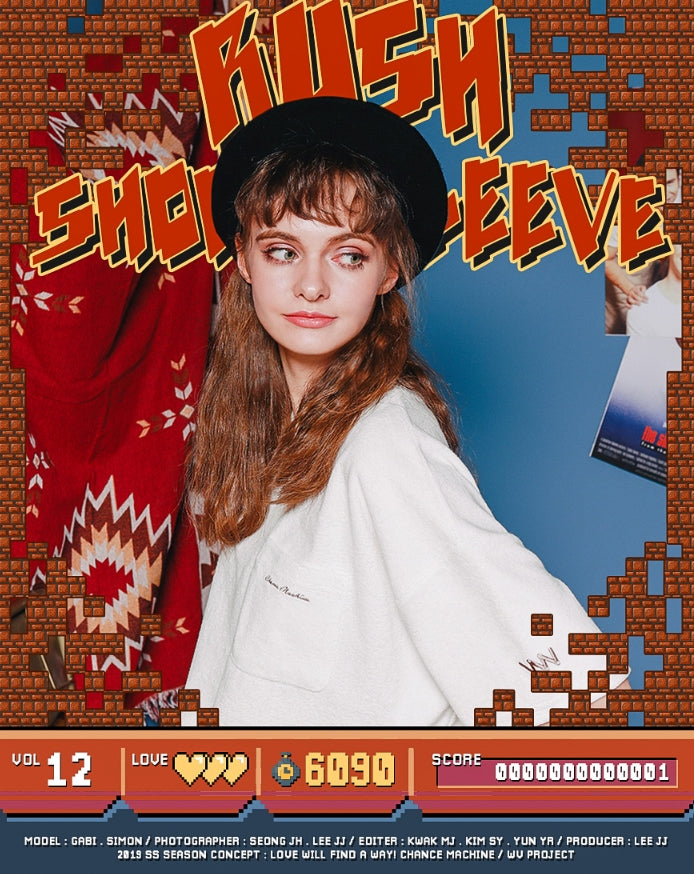 ダブルユーブイプロジェクト(WV PROJECT) RUSH SHORT SLEEVE IVORY MJST7266