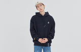 ロマンティッククラウン(ROMANTIC CROWN)RMTCRW FLAG LOGO HOOD_NAVY