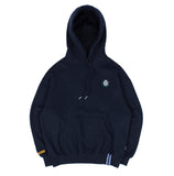 ロマンティッククラウン(ROMANTIC CROWN)RMTCRW FLAG LOGO HOOD_NAVY