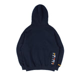 ロマンティッククラウン(ROMANTIC CROWN)RMTCRW FLAG LOGO HOOD_NAVY