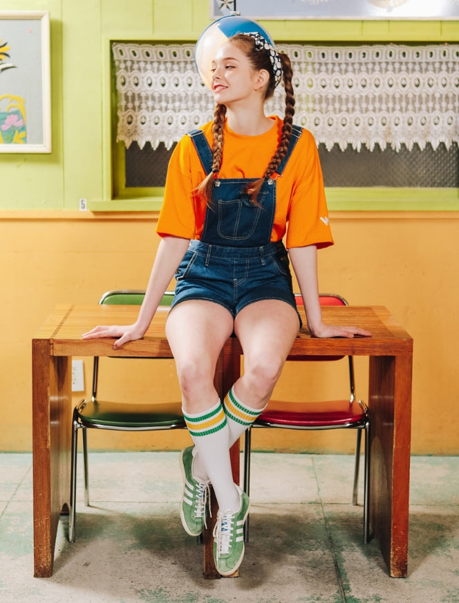 ダブルユーブイプロジェクト(WV PROJECT) BLEEZE SHORT T-SHIRTS JJST7166 (ORANGE)