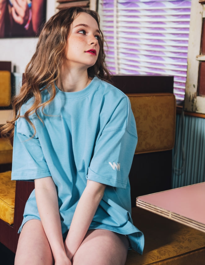 ダブルユーブイプロジェクト(WV PROJECT) BLEEZE SHORT T-SHIRTS JJST7166 (BLUE)