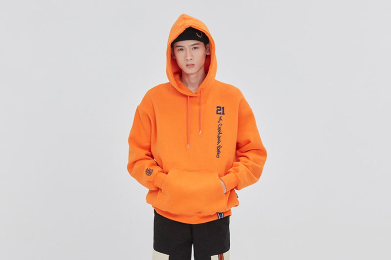 ロマンティッククラウン(ROMANTIC CROWN)21C BOYS LAUREL CROWN HOOD_ORANGE