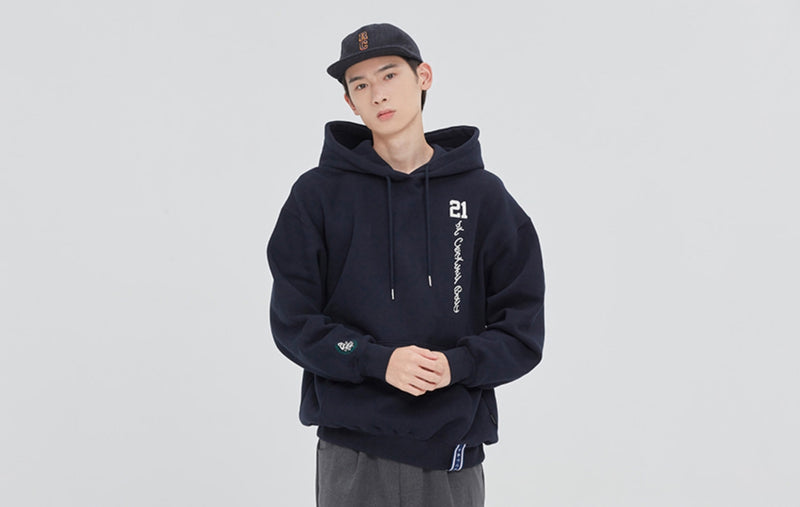 ロマンティッククラウン(ROMANTIC CROWN)21C BOYS LAUREL CROWN HOOD_NAVY