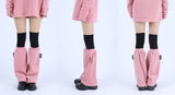 ベーシックコットン(BASIC COTTON) BC Winter leg warmer（Pink）