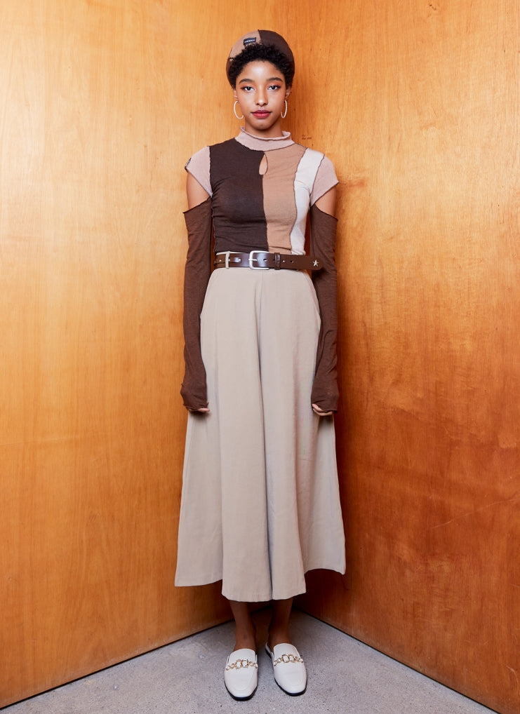 オクトーバーサード(Oct.3) Nude Color Chips Beanie [Brown]