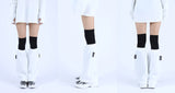 ベーシックコットン(BASIC COTTON) BC Winter leg warmer（White）