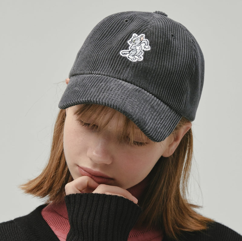 ステレオバイナルズ(Stereo Vinyls) [FW19 T&J] One Point Corduroy Cap(Grey)