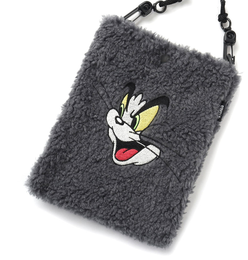 ステレオバイナルズ(Stereo Vinyls) [FW19 T&J] Boa Shoulder Bag(Grey)