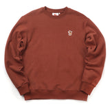 ステレオバイナルズ(Stereo Vinyls) [FW19 T&J] One Point Sweatshirts(Brown)