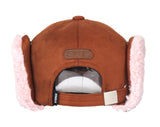 ステレオバイナルズ(Stereo Vinyls) [FW19 T&J] Suede Earflap Cap(Brown)