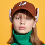 ステレオバイナルズ(Stereo Vinyls) [FW19 T&J] Suede Earflap Cap(Brown)