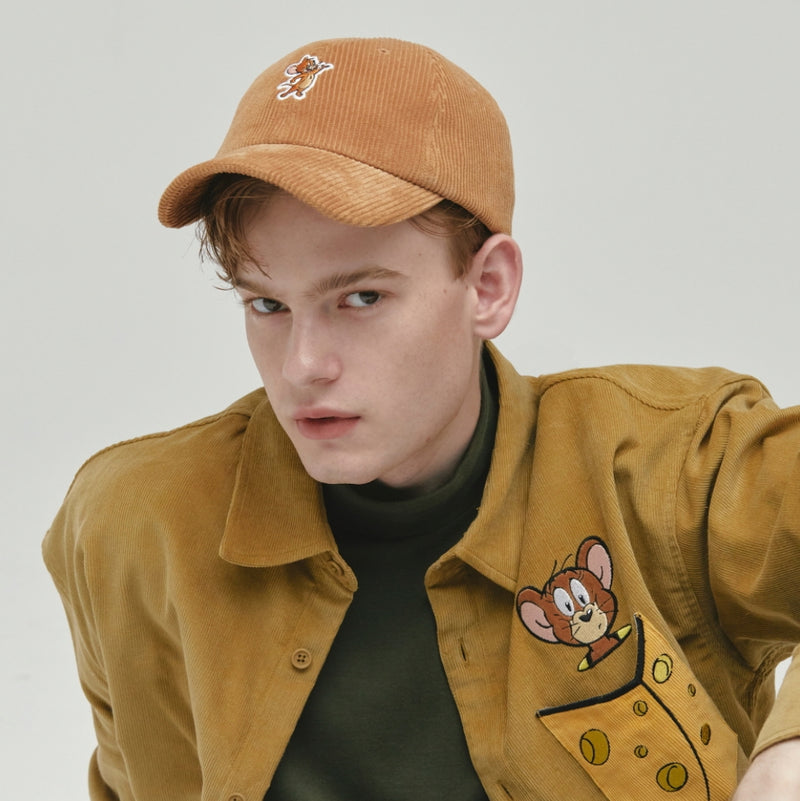 ステレオバイナルズ(Stereo Vinyls)  [FW19 T&J] One Point Corduroy Cap(Brown)