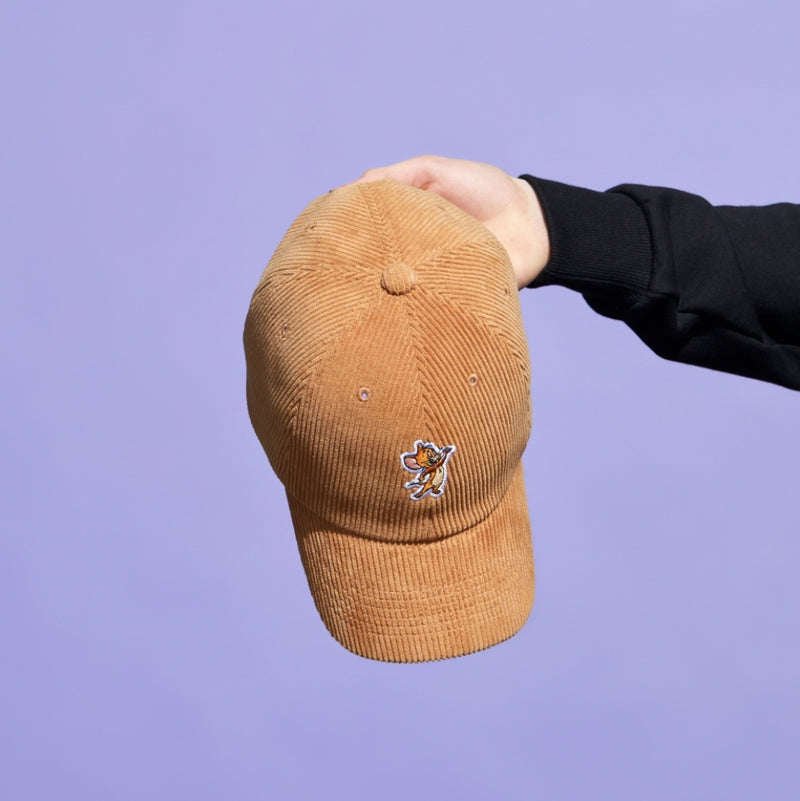 ステレオバイナルズ(Stereo Vinyls)  [FW19 T&J] One Point Corduroy Cap(Brown)