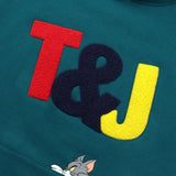 ステレオバイナルズ(Stereo Vinyls)   [FW19 T&J] Boucle Logo Hoodie(Dark Green)