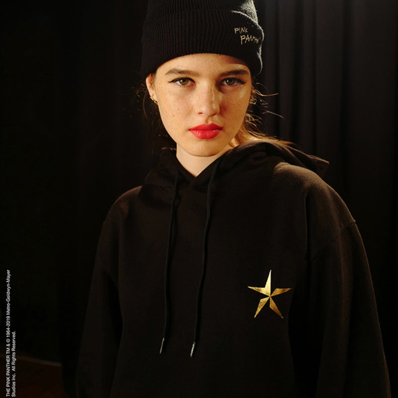 ステレオバイナルズ(Stereo Vinyls)   [FW19 Pink Panther] Trophy Hoodie(Black)