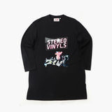 ステレオバイナルズ(Stereo Vinyls)   [FW19 Pink Panther] Beads Logo Onepiece(Black)
