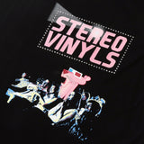 ステレオバイナルズ(Stereo Vinyls)   [FW19 Pink Panther] Beads Logo Onepiece(Black)