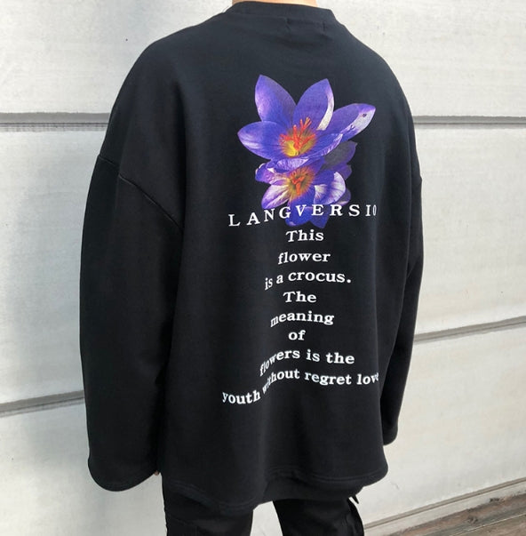 ランベルシオ(LANG VERSIO) 198 Flower printing man to man