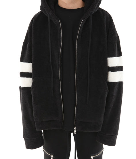 ランベルシオ(LANG VERSIO) 206 Boa Fleece Hoodie Zip-up