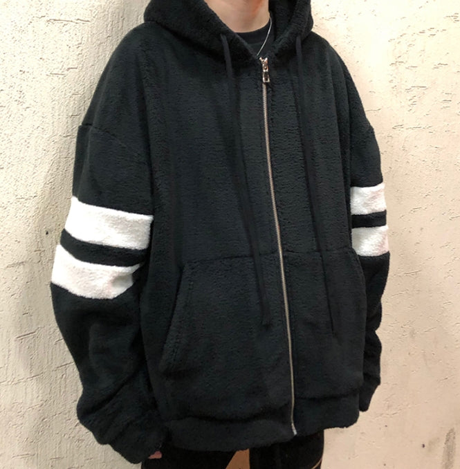 ランベルシオ(LANG VERSIO) 206 Boa Fleece Hoodie Zip-up