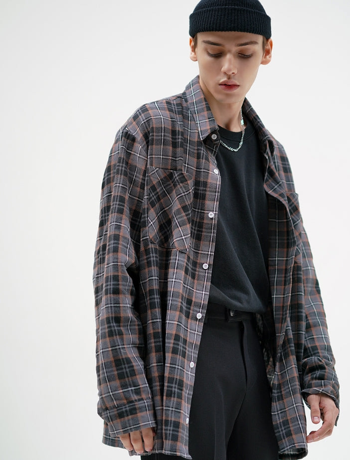 パーステップ(PERSTEP) Trail Check Shirt 2種 SMLS4307